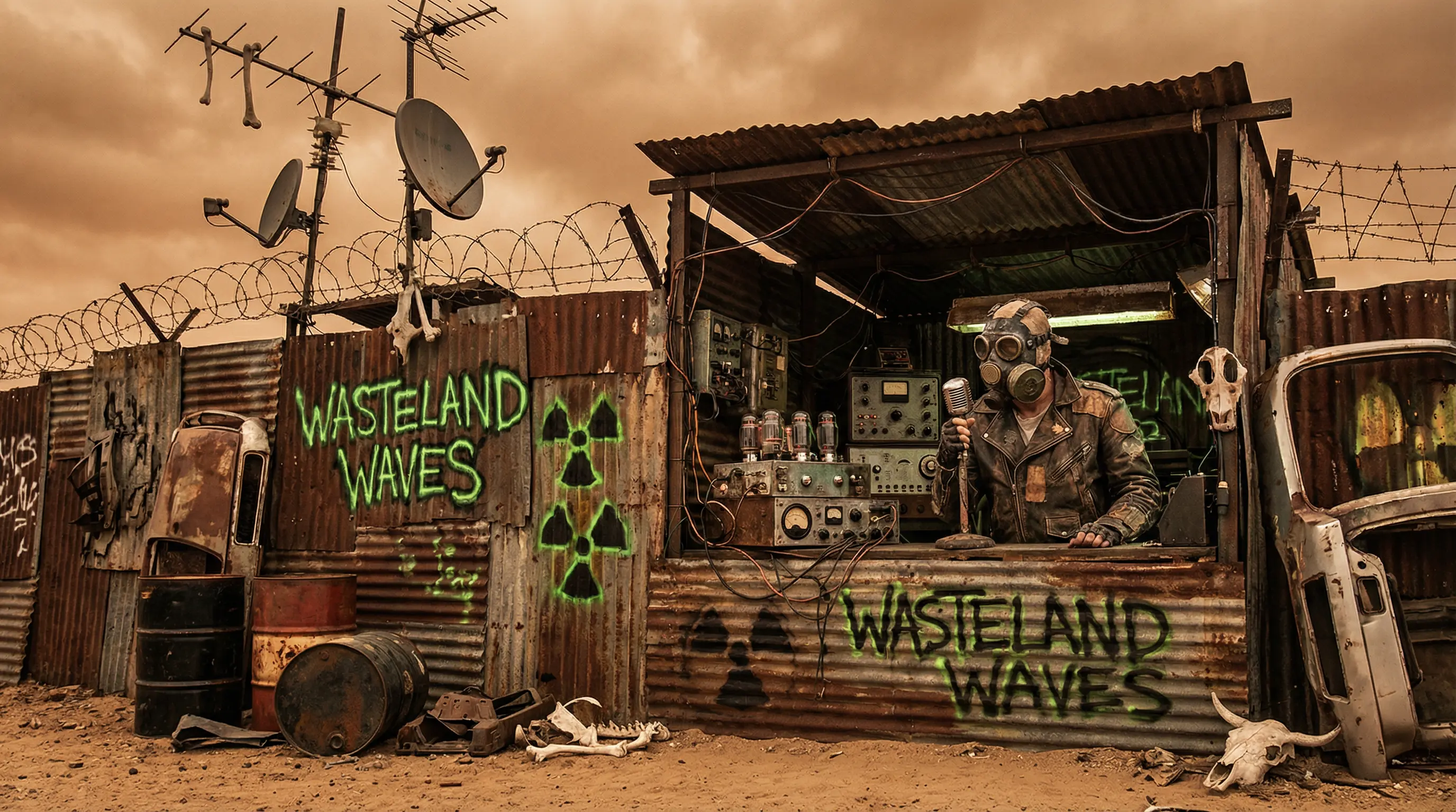 废土电台接收天空信号的设备